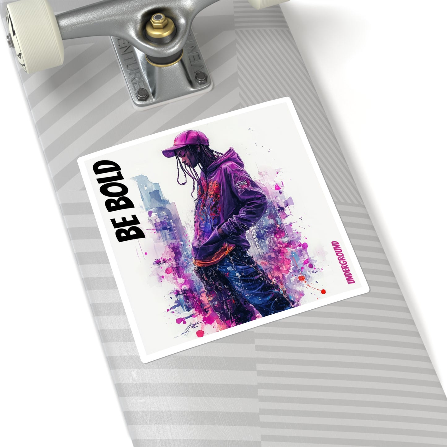 Be Bold Ink art Sticker – Edgy Street Art to Personalize Your World