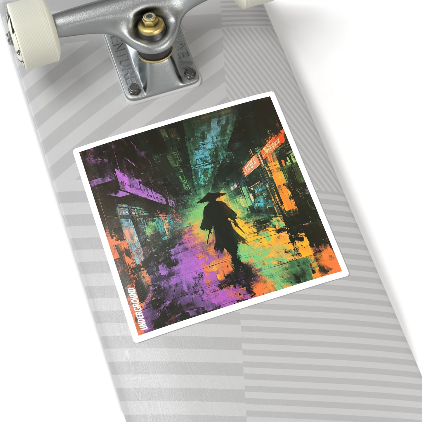 Kaleidoscope: Samuri of the Street Sticker - Underground City Art