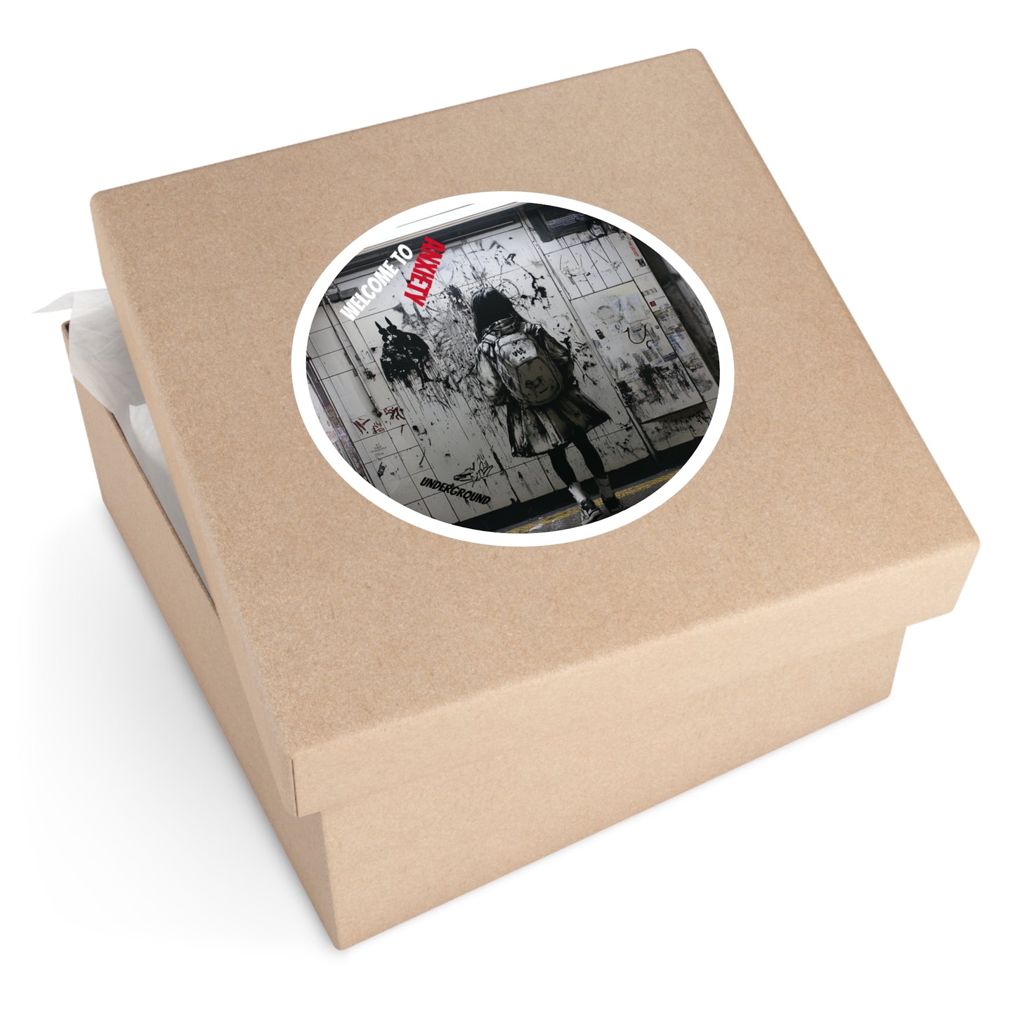 End of the Line Sticker - Underground Street Culture Art