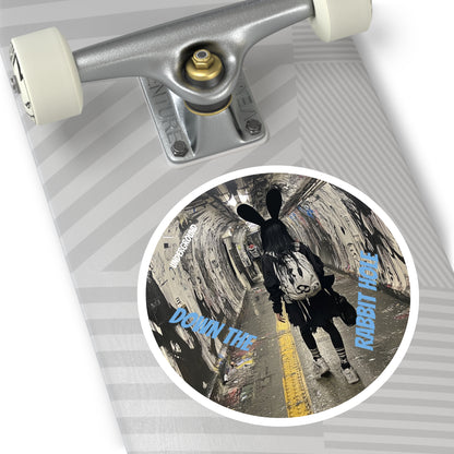 Into Oblivion Sticker - Urban Underground street Art