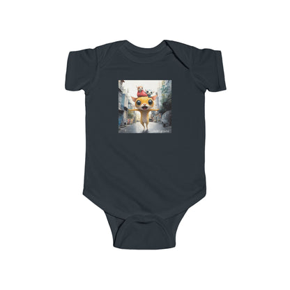 Tiny Rebal street runner Onesie - Edgy & Adorable Streetwear Graphic Bodysuit