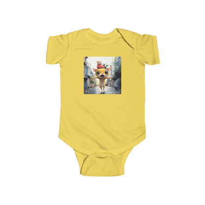 Tiny Rebal street runner Onesie - Edgy & Adorable Streetwear Graphic Bodysuit