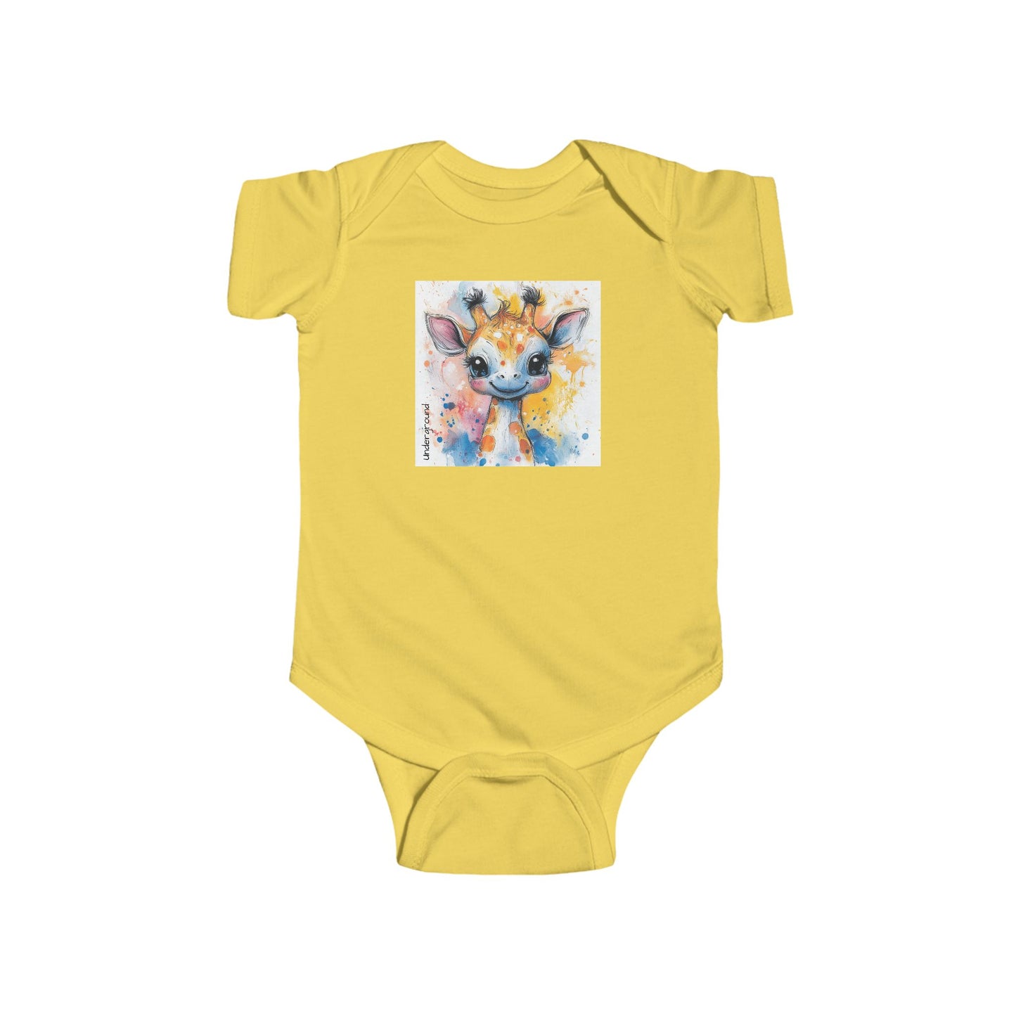 City Sprout Baby Onesie – Whimsical Graffiti-Inspired Babywear