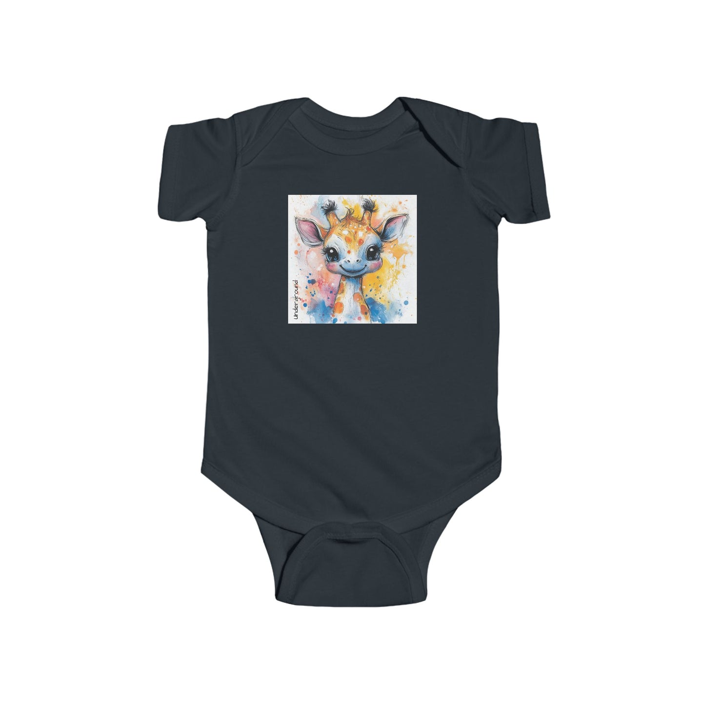 City Sprout Baby Onesie – Whimsical Graffiti-Inspired Babywear