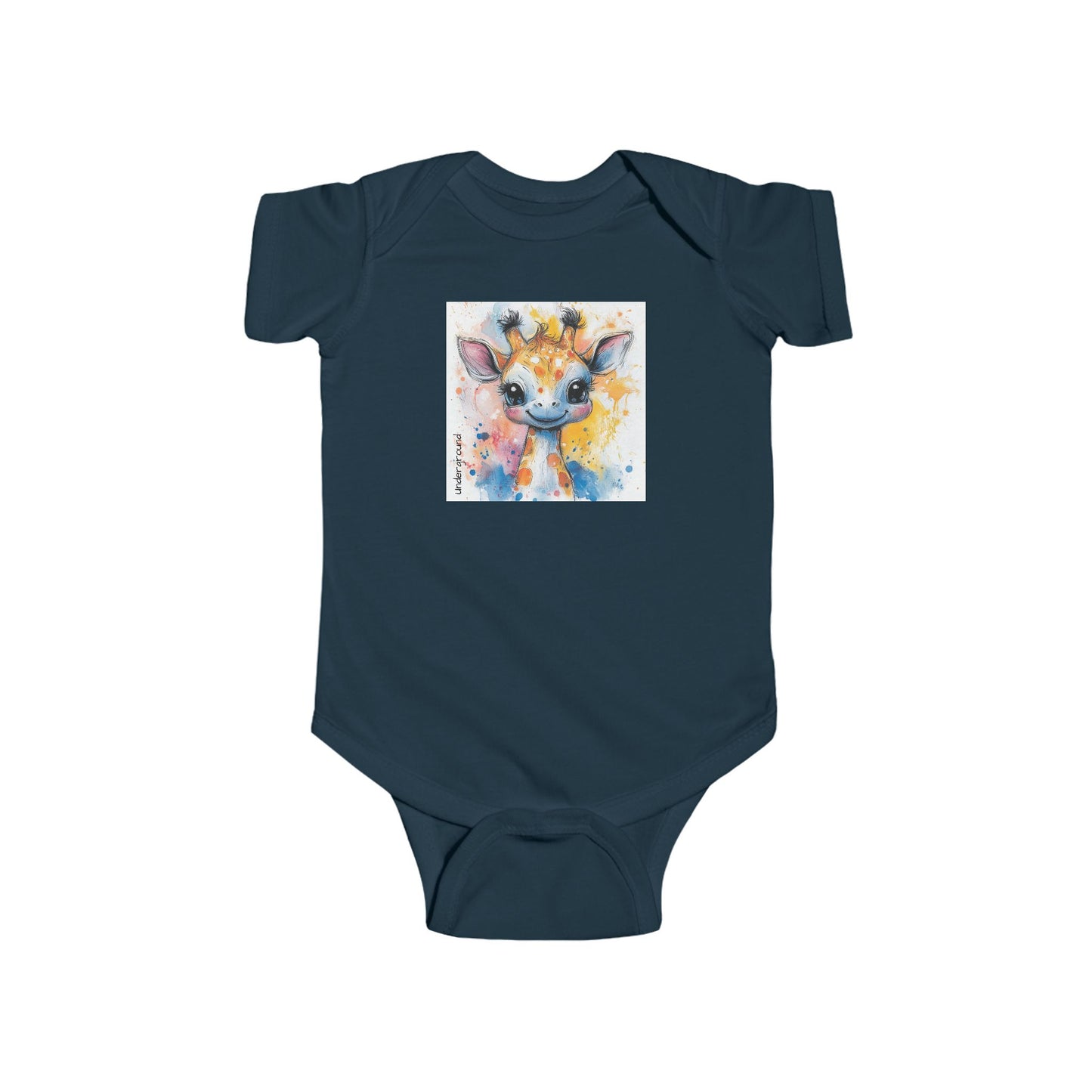 City Sprout Baby Onesie – Whimsical Graffiti-Inspired Babywear