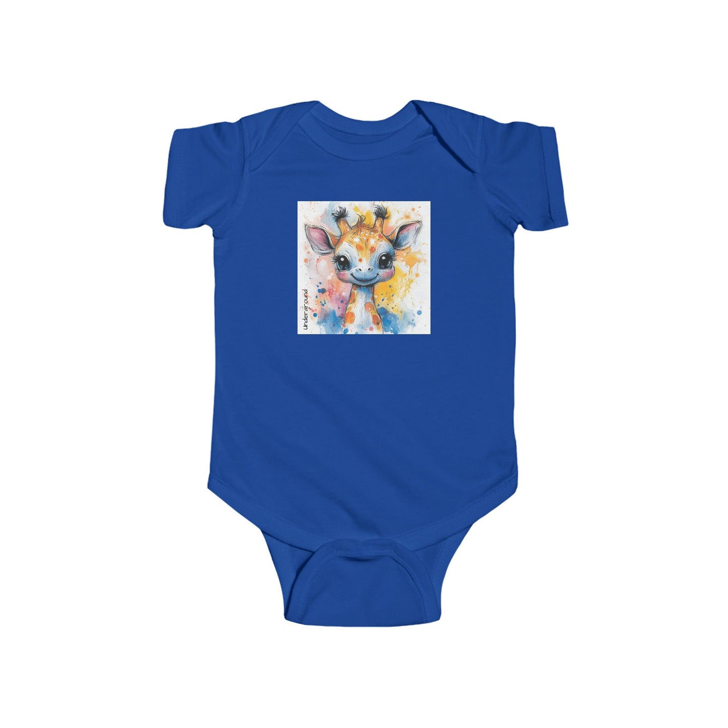 City Sprout Baby Onesie – Whimsical Graffiti-Inspired Babywear