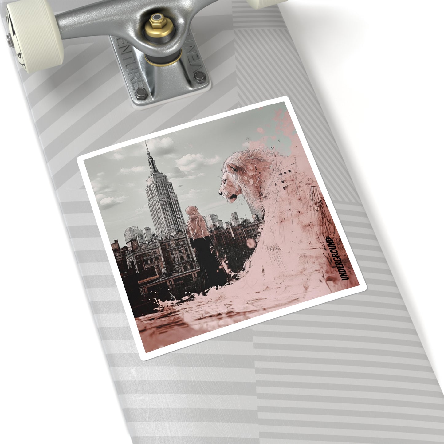 Empire of Beasts Urban Art Sticker - Original Street-Ready Design