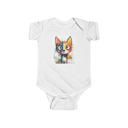 Alley Cat Baby Onesie – Cool Urban Kitten Streetwear Bodysuit