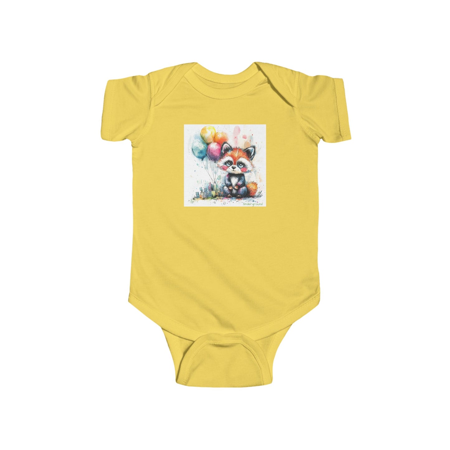 Wild City Bash Baby Onesie – Playful Urban Animal Party Bodysuit