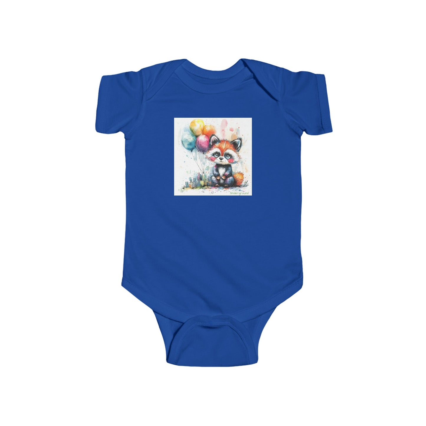 Wild City Bash Baby Onesie – Playful Urban Animal Party Bodysuit