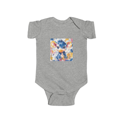 Urban Trunk Star Baby Onesie – Cute & Cool Little Elephant art Bodysuit