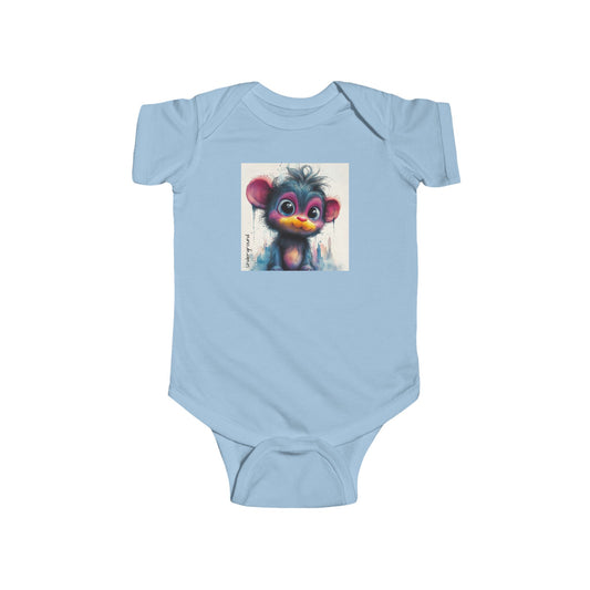 Little Monkey Baby Onesie– Playful Urban Street Style Bodysuit