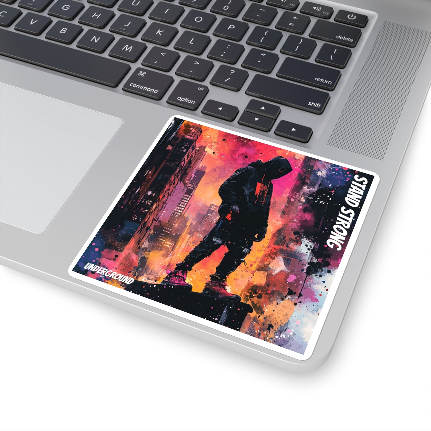 The Streets Stand Strong Sticker - City Youth Art for Adding an Edge