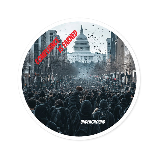Stop the Silence Sticker - Political Underground