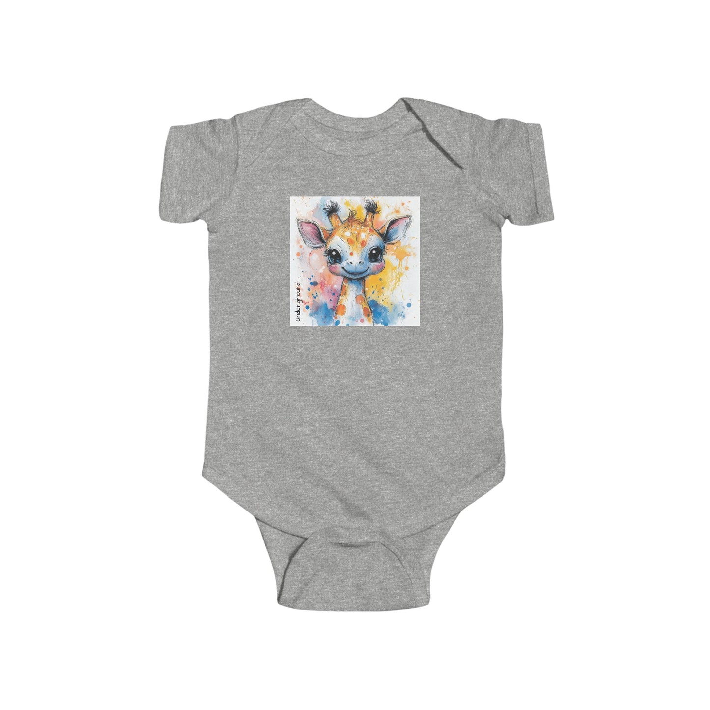 City Sprout Baby Onesie – Whimsical Graffiti-Inspired Babywear