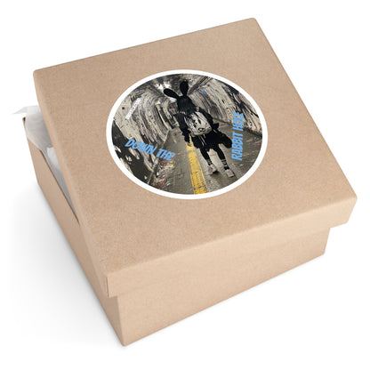 Into Oblivion Sticker - Urban Underground street Art