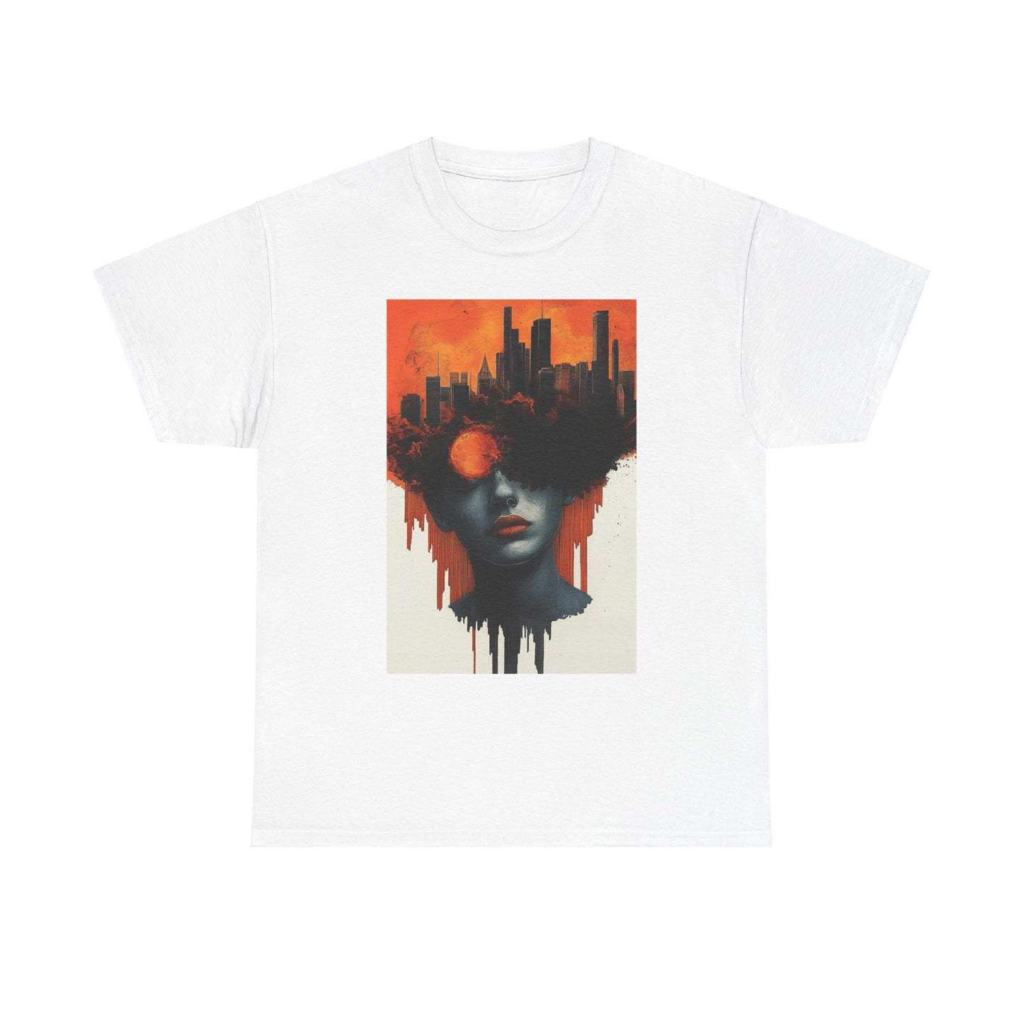 Infinite Sorrow T-shirt – Ink & Watercolor Urban Expression Tee