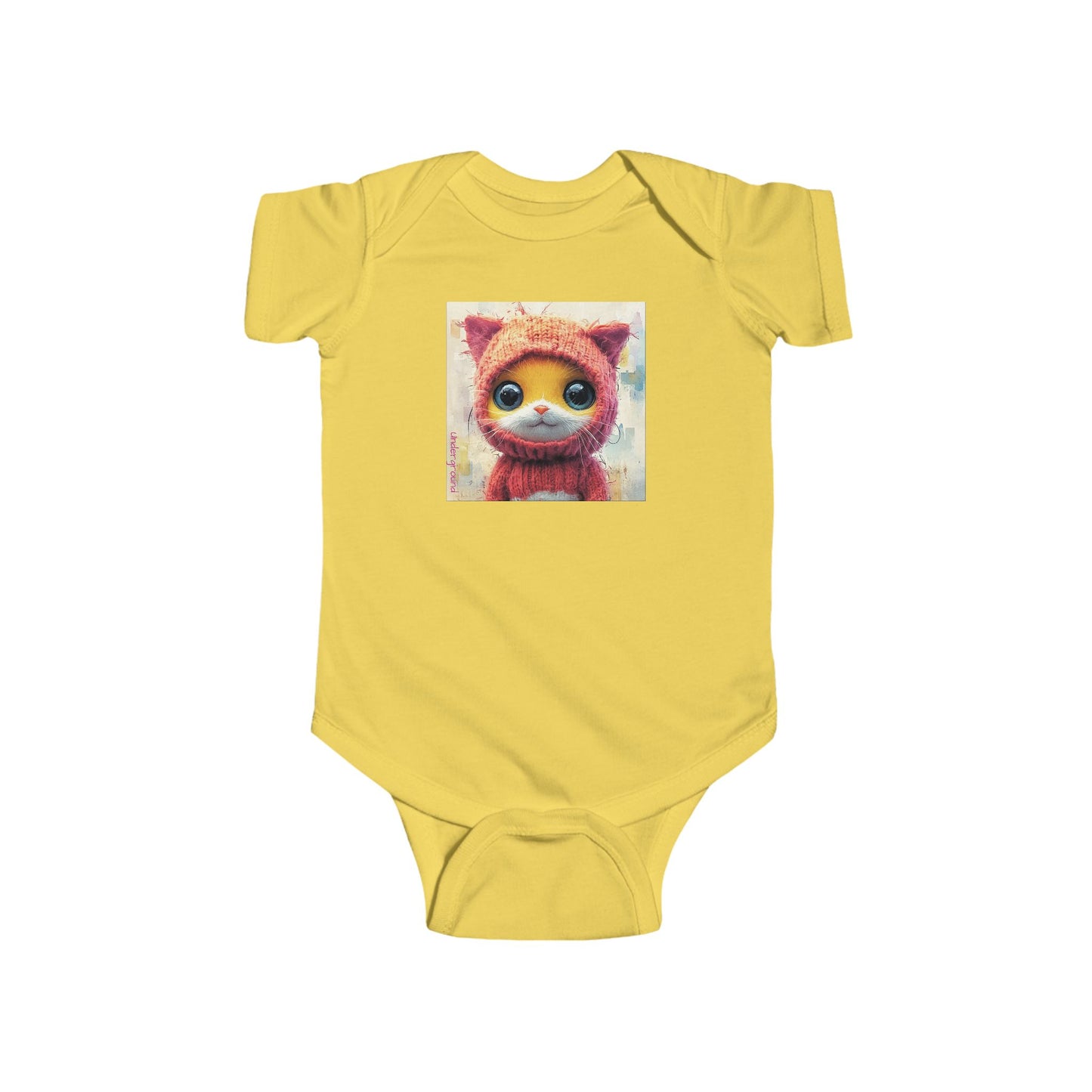 Crochet Kitty Whiskers Baby Onesie – Playful Urban Cat Bodysuit