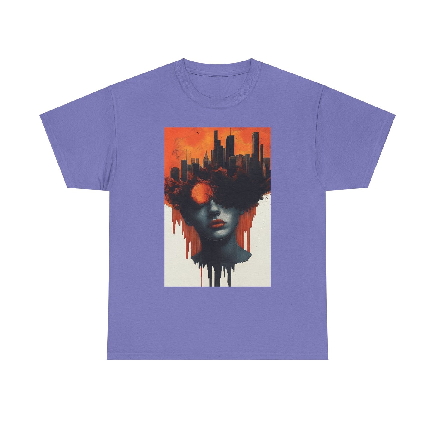 Infinite Sorrow T-shirt – Ink & Watercolor Urban Expression Tee