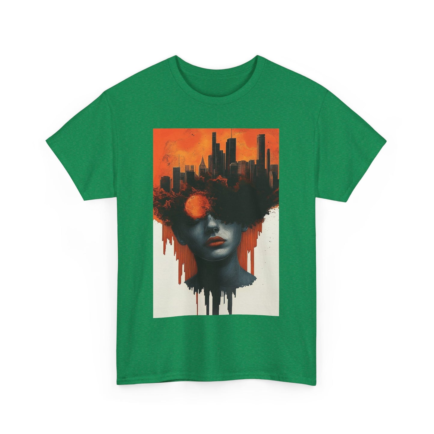 Infinite Sorrow T-shirt – Ink & Watercolor Urban Expression Tee