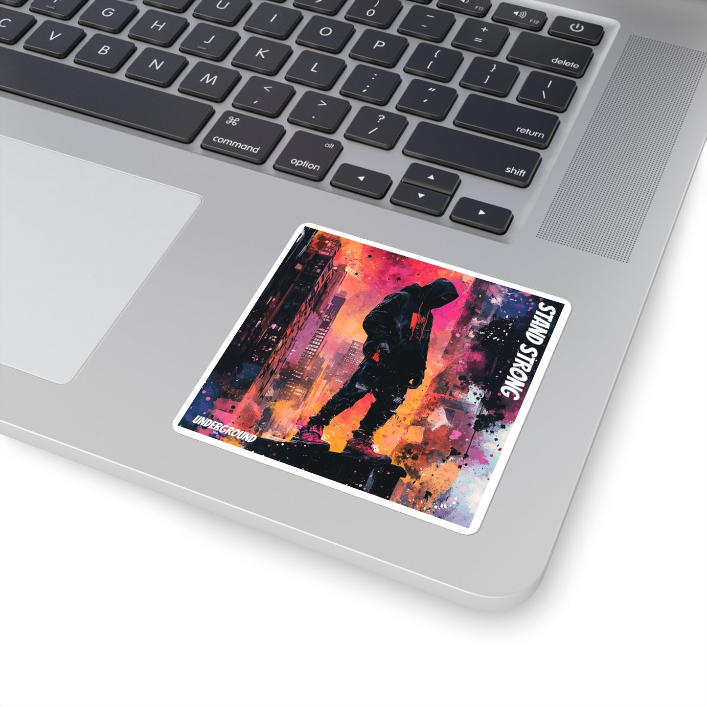 The Streets Stand Strong Sticker - City Youth Art for Adding an Edge