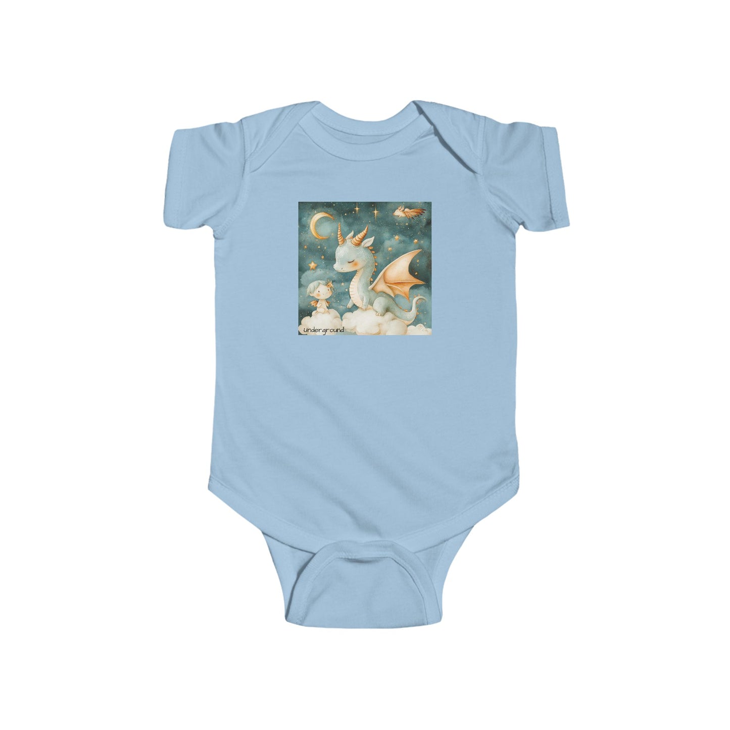 Twinkle Dragon bold little Onesie - City Dreams Bodysuit