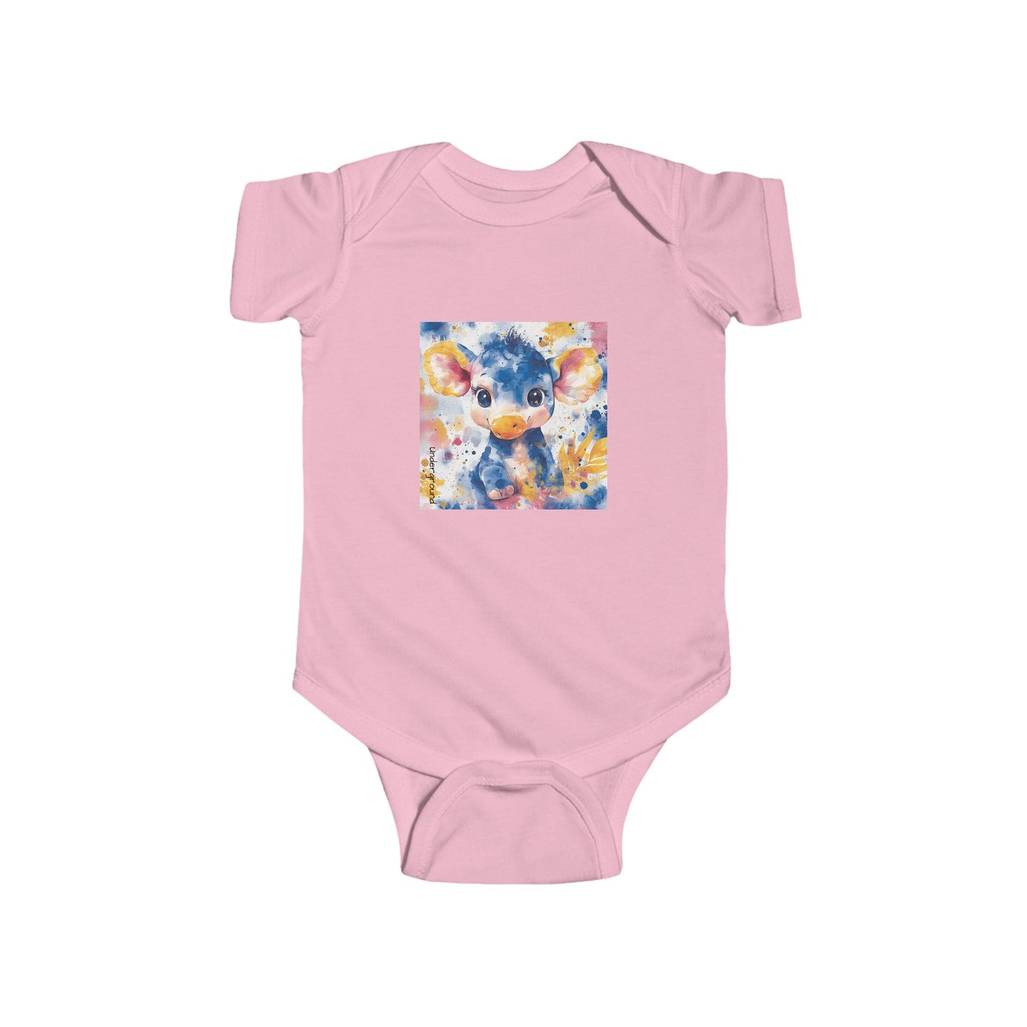 Urban Trunk Star Baby Onesie – Cute & Cool Little Elephant art Bodysuit