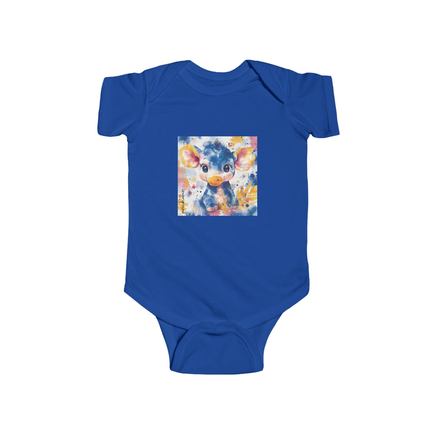 Urban Trunk Star Baby Onesie – Cute & Cool Little Elephant art Bodysuit