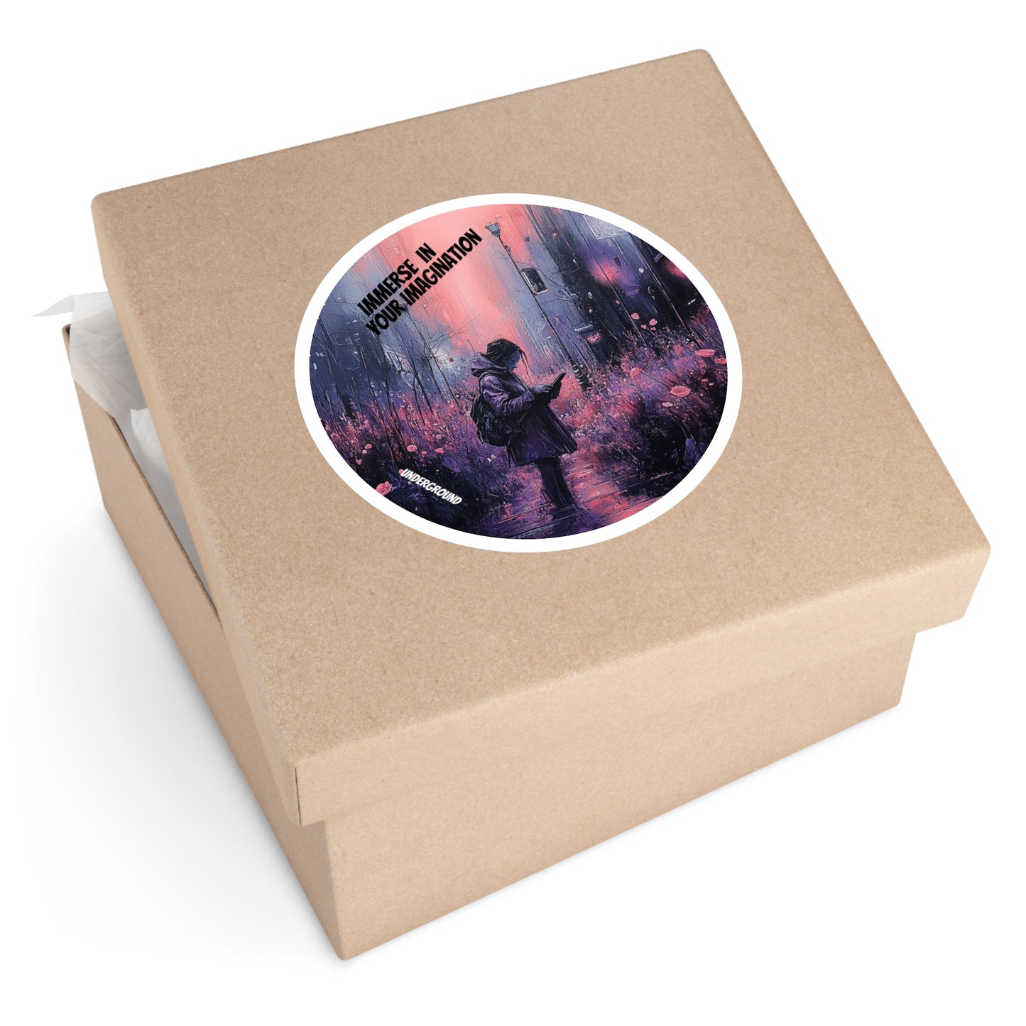 City Dreaming: Full Immersion Sticker - Beautiful Streets