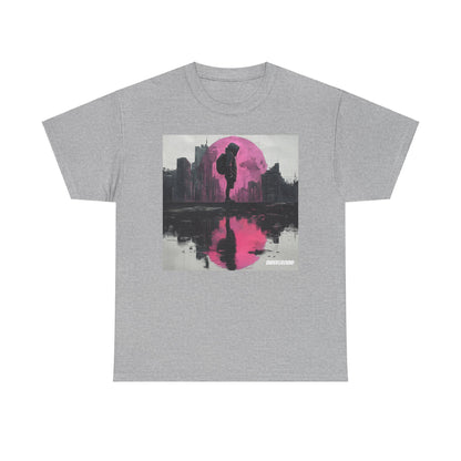 Runaway moon T-shirt – Ink & Watercolor Urban Expression Tee