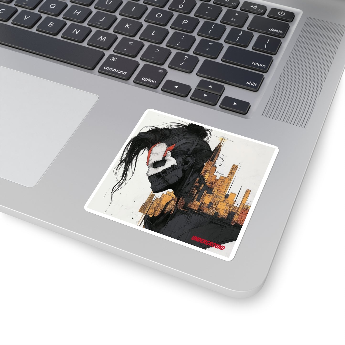 Night Prowler City Streets Sticker - Urban Inspired Gritty Art