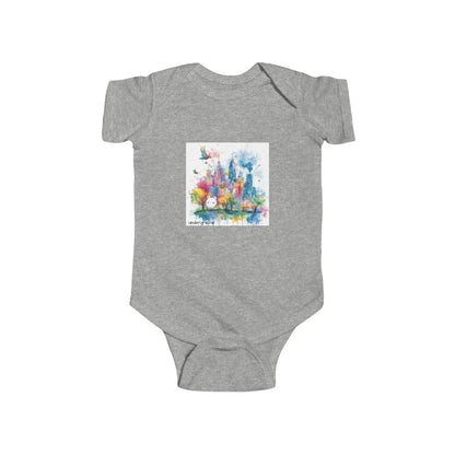 City in Color urban Onesie - Edgy & Adorable Streetwear Graphic Bodysuit