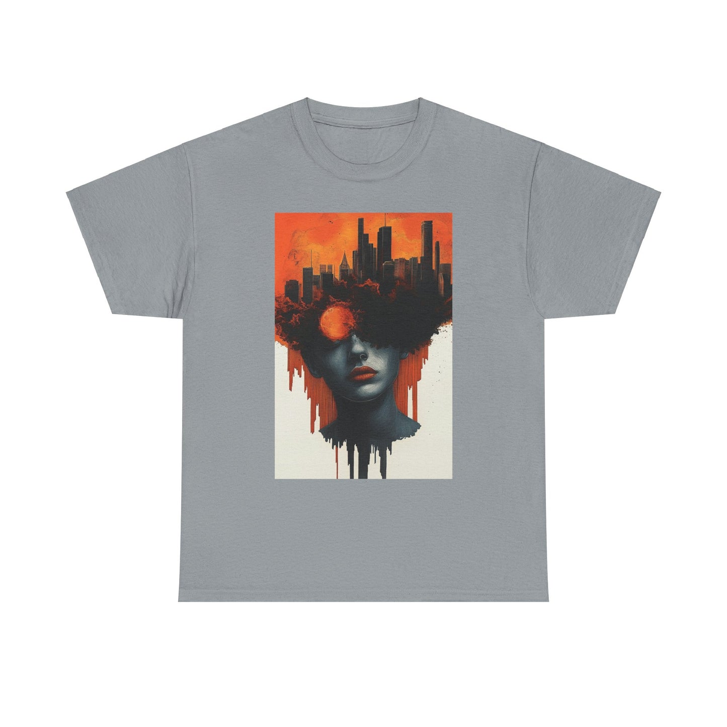 Infinite Sorrow T-shirt – Ink & Watercolor Urban Expression Tee