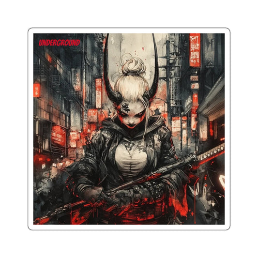 Arise: Urban Fantasy Art Sticker - Art for Personal Expression