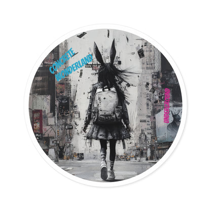 Concrete Wonderland Sticker - Urban Fantasy