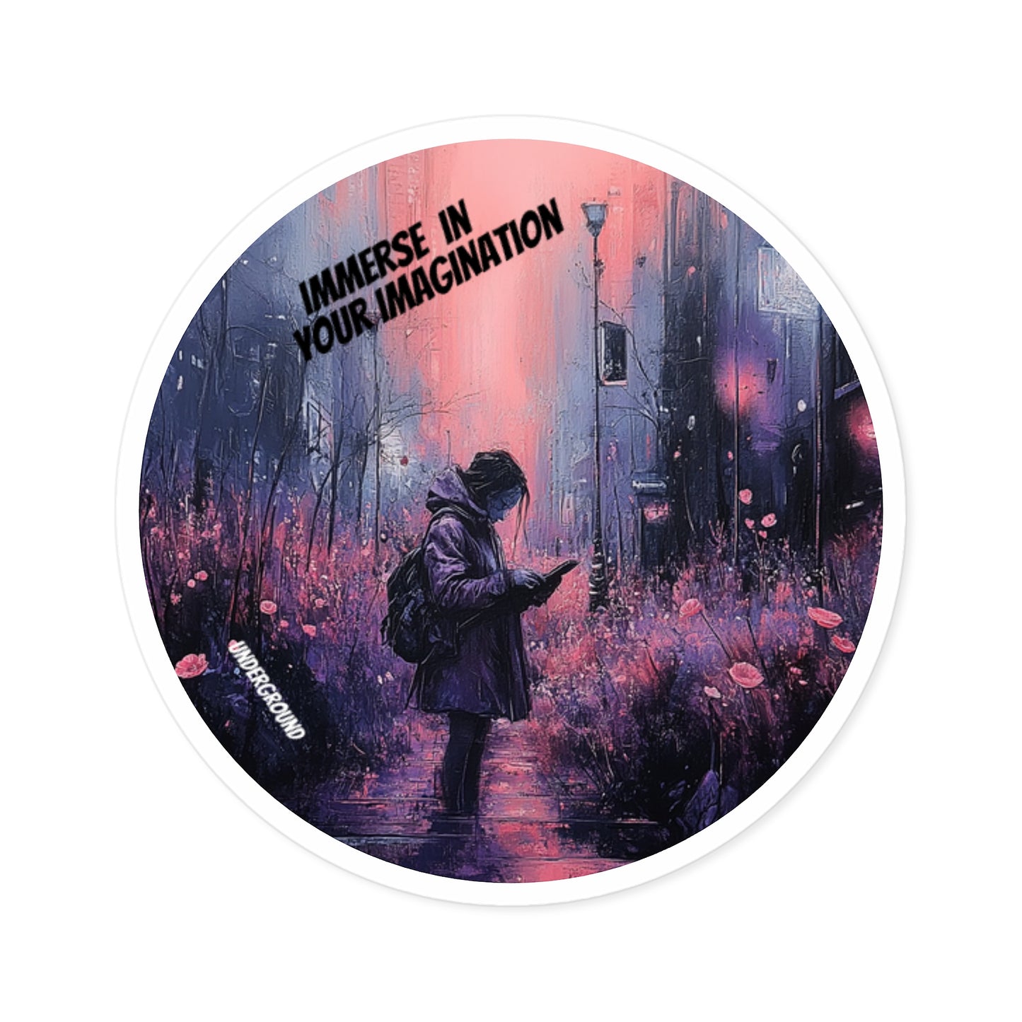 City Dreaming: Full Immersion Sticker - Beautiful Streets