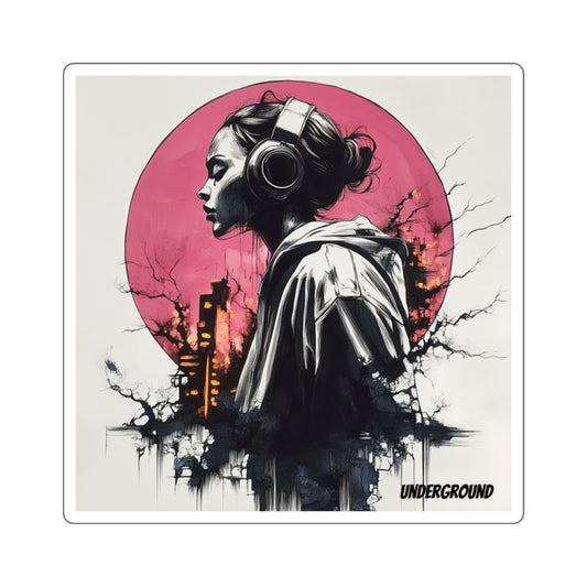 Beats by Underground Sticker - Unique Designs for Skateboards and More