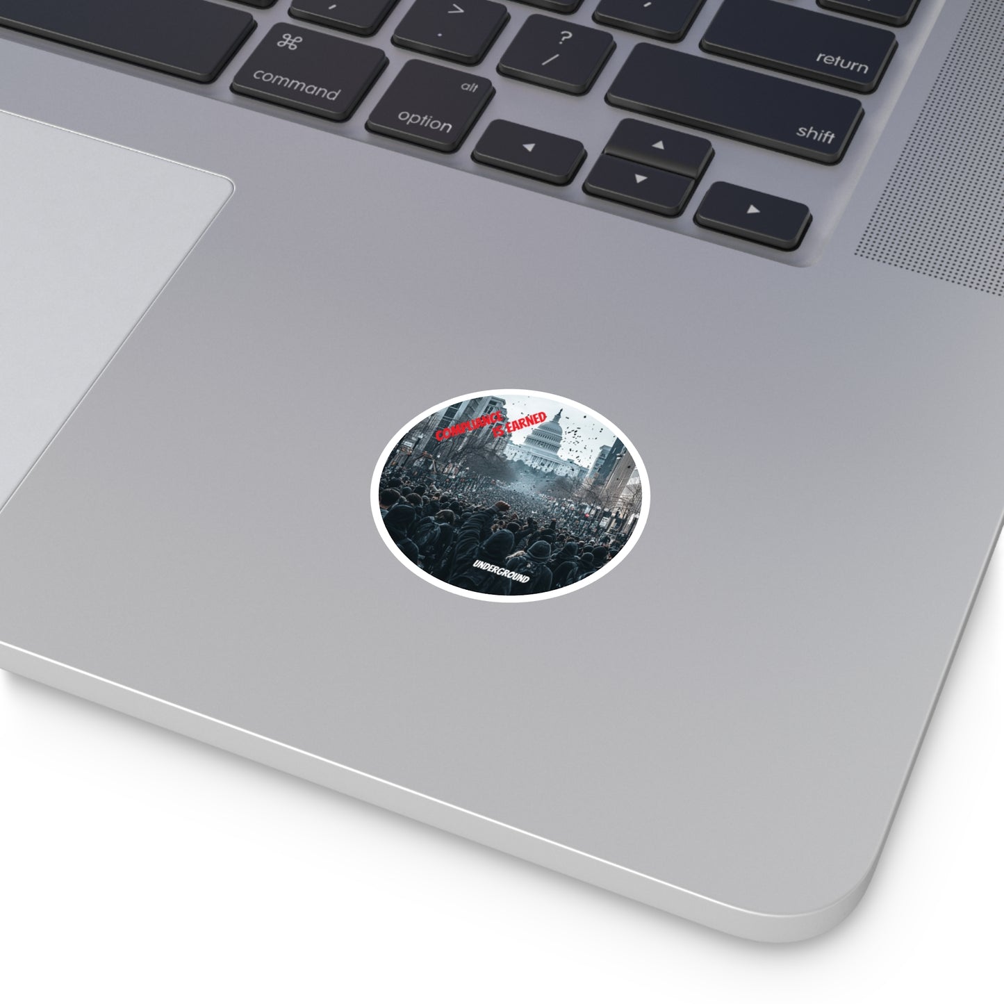 Stop the Silence Sticker - Political Underground