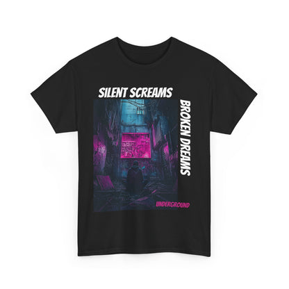 Neon Nightmares Underground T-shirt – Dark Urban Streetwear Graphic Tee