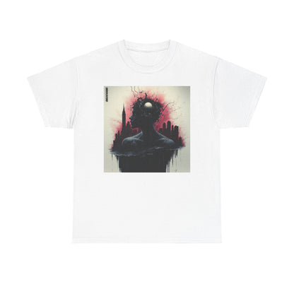 Mind over Metropolis T-shirt – Urban Watercolor Art Streetwear Tee