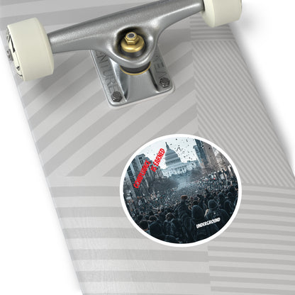 Stop the Silence Sticker - Political Underground