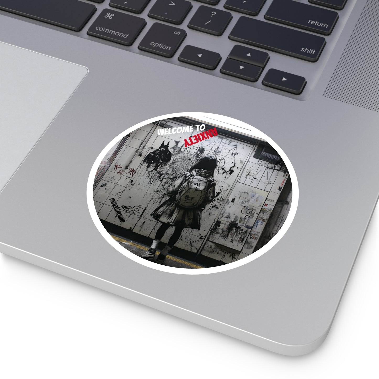 End of the Line Sticker - Underground Street Culture Art