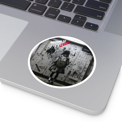 End of the Line Sticker - Underground Street Culture Art