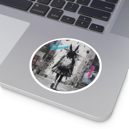 Concrete Wonderland Sticker - Urban Fantasy