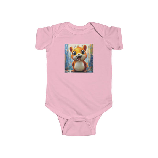 Cute Urban Street Chipmunk Onesie - Baby Paws Streetwear Bodysuit