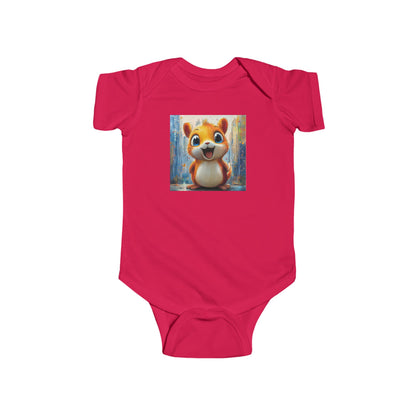 Cute Urban Street Chipmunk Onesie - Baby Paws Streetwear Bodysuit