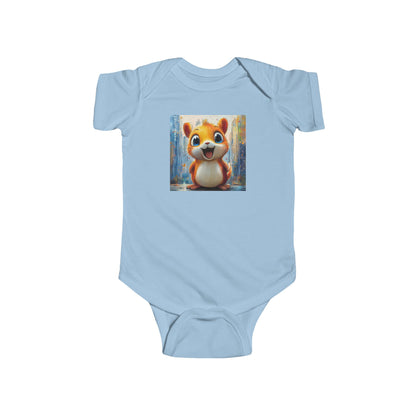 Cute Urban Street Chipmunk Onesie - Baby Paws Streetwear Bodysuit