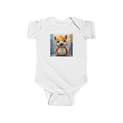 Cute Urban Street Chipmunk Onesie - Baby Paws Streetwear Bodysuit