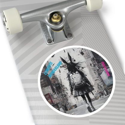 Concrete Wonderland Sticker - Urban Fantasy