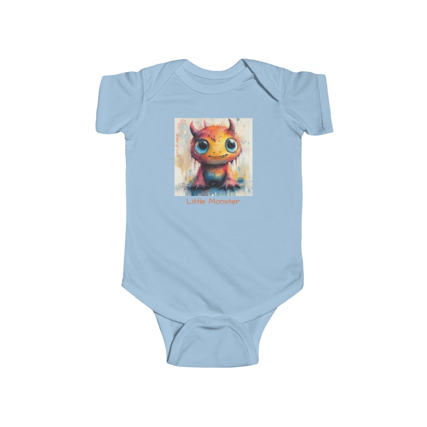 Lil’ Urban Beast Baby Onesie – Cute & Edgy Monster Streetwear Bodysuit